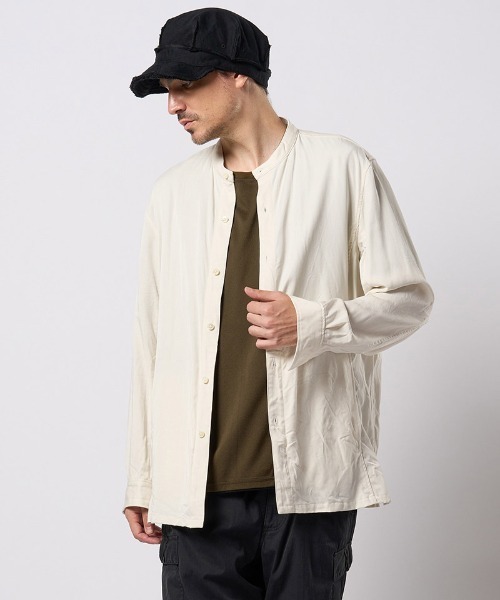 wjk（ダヴルジェイケイ）の「mko13197- jersey engineer cap ワークキャップ(8987 mj51h)（キャップ・メンズ・ブラック系その他/チャコール・FREE）」の14枚目の写真