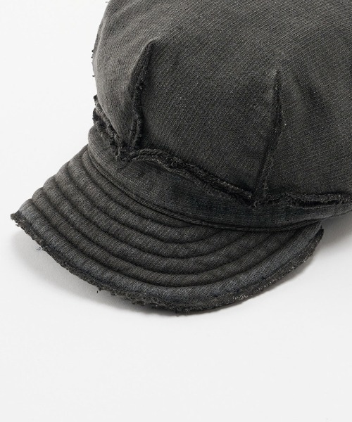 wjk（ダヴルジェイケイ）の「mko13197- jersey engineer cap ワークキャップ(8987 mj51h)（キャップ・メンズ・ブラック系その他/チャコール・FREE）」の18枚目の写真