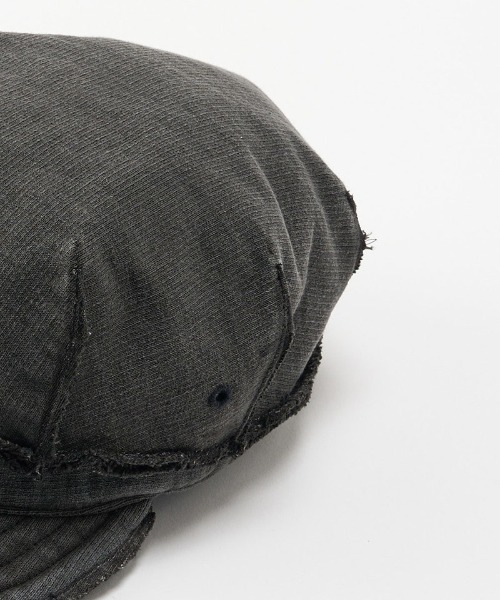 wjk（ダヴルジェイケイ）の「mko13197- jersey engineer cap ワークキャップ(8987 mj51h)（キャップ・メンズ・ブラック系その他/チャコール・FREE）」の19枚目の写真