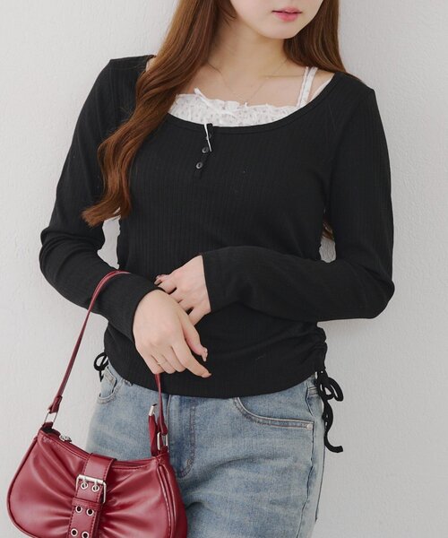 セール】ドッキングドロストロンT（Tシャツ/カットソー）｜continuer