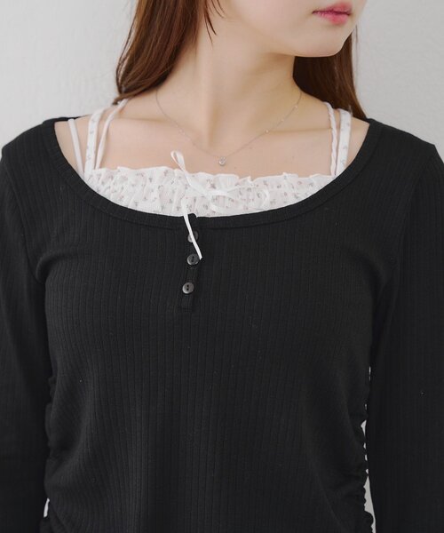 セール】ドッキングドロストロンT（Tシャツ/カットソー）｜continuer