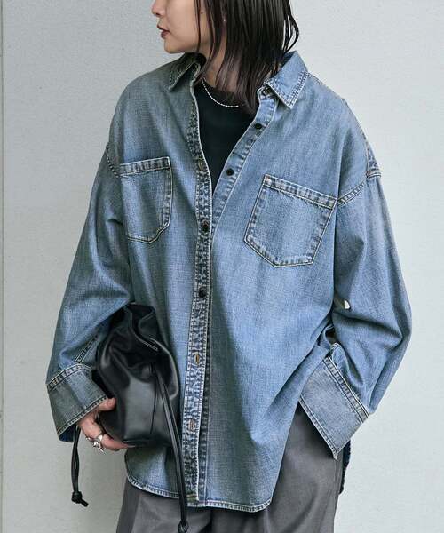 追加2》ライトオンスデニムシャツ（シャツ/ブラウス）｜JOURNAL