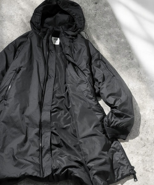 サーモライト中綿ロングコート（その他アウター）｜antiqua