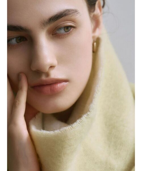 LAGUNAMOON（ラグナムーン）の「リバーシブルストール（ストール/ショール・レディース・ピンク/ブラウン/イエロー・FREE）」の7枚目の写真