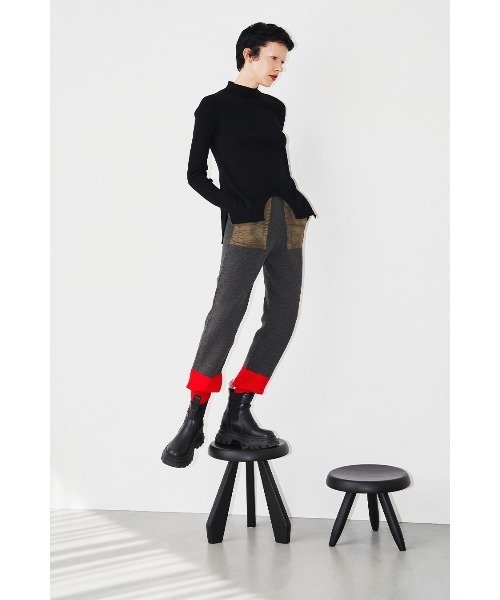 OMMO（オーエムエムオー）の「CRCLE CUT TURTLE KT（ニット/セーター