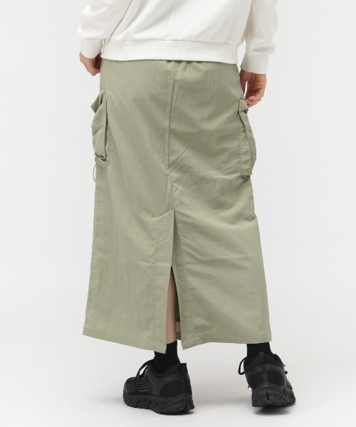 PUMA（プーマ）の「プーマ PUMA AUTUMN メッシュ ラインド ウーブン カーゴ スカート_（スカート・レディース・グリーン/ブラック・M/L）」の4枚目の写真