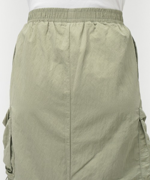 PUMA（プーマ）の「プーマ PUMA AUTUMN メッシュ ラインド ウーブン カーゴ スカート_（スカート・レディース・グリーン/ブラック・M/L）」の7枚目の写真