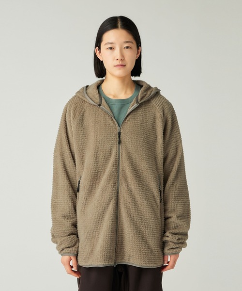 Snow Peak（スノーピーク）の「SnowPeak / Thermo Control Zip Up Parka サーモコントロール ジップアップ パーカー（パーカー・メンズ・グレー/ブラック/ダークブラウン・L/XL/M/S/1）」の2枚目の写真