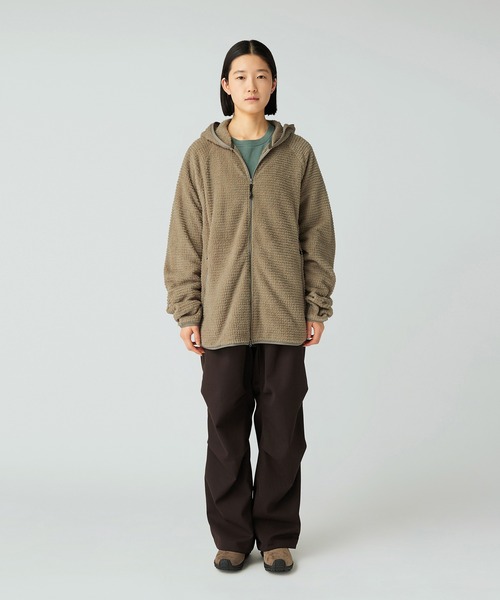 Snow Peak（スノーピーク）の「SnowPeak / Thermo Control Zip Up Parka サーモコントロール ジップアップ パーカー（パーカー・メンズ・グレー/ブラック/ダークブラウン・L/XL/M/S/1）」の6枚目の写真