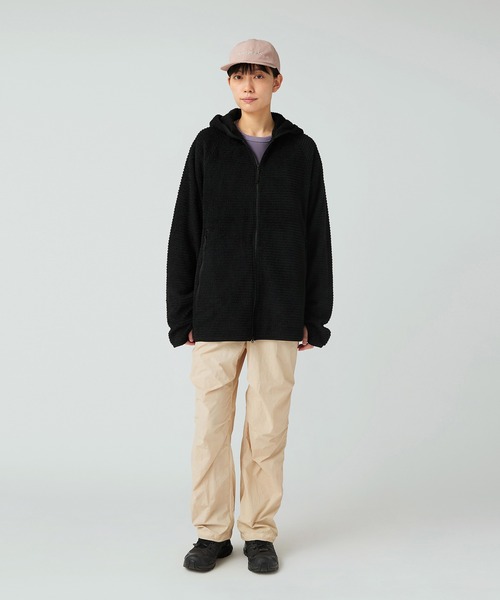 Snow Peak（スノーピーク）の「SnowPeak / Thermo Control Zip Up Parka サーモコントロール ジップアップ パーカー（パーカー・メンズ・グレー/ブラック/ダークブラウン・L/XL/M/S/1）」の4枚目の写真