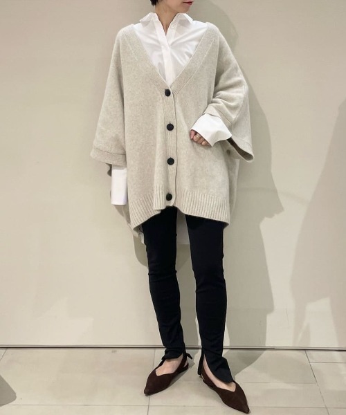LE PHIL(ルフィル)の「◆フォックス混ニット(ニット/セーター・レディース・ベージュ/グレー/ブラック・F)」の20枚目の写真