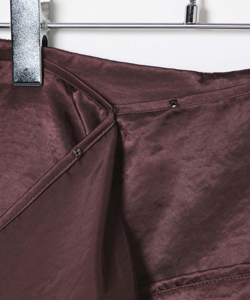 BAYFLOW（ベイフロー）の「【EF(エフ)】サテンセットパンツ（WOMEN）（その他パンツ・レディース・ボルドー/ブラック・FREE）」の16枚目の写真