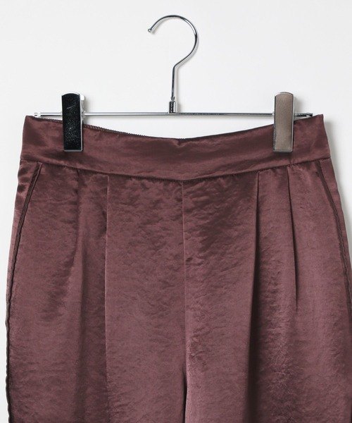 BAYFLOW（ベイフロー）の「【EF(エフ)】サテンセットパンツ（WOMEN）（その他パンツ・レディース・ボルドー/ブラック・FREE）」の10枚目の写真