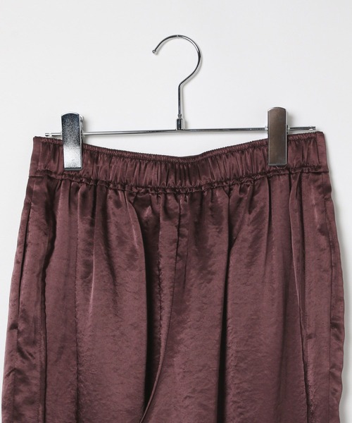 BAYFLOW（ベイフロー）の「【EF(エフ)】サテンセットパンツ（WOMEN）（その他パンツ・レディース・ボルドー/ブラック・FREE）」の7枚目の写真