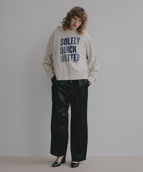 BAYFLOW（ベイフロー）の「【EF(エフ)】サテンセットパンツ（WOMEN）（その他パンツ・レディース・ボルドー/ブラック・FREE）」の20枚目の写真