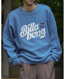 BILLABONG | BILLABONG メンズ CREW NECK セーター 【2025年秋冬モデル】 @autumn /ビラボンロゴスフレヤーンニットセーター(ニット/セーター)