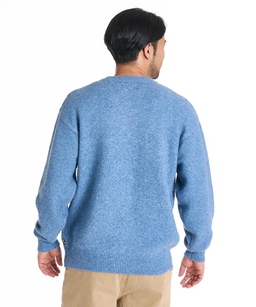 BILLABONG（ビラボン）の「BILLABONG メンズ CREW NECK セーター 【2025年秋冬モデル】 @autumn /ビラボンロゴスフレヤーンニットセーター（ニット/セーター・メンズ・ブラウン/ブルー/クリーム・LARGE/X-LARGE/MEDIUM）」の11枚目の写真