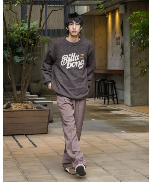BILLABONG（ビラボン）の「BILLABONG メンズ CREW NECK セーター 【2025年秋冬モデル】 @autumn /ビラボンロゴスフレヤーンニットセーター（ニット/セーター・メンズ・ブラウン/ブルー/クリーム・LARGE/X-LARGE/MEDIUM）」の18枚目の写真