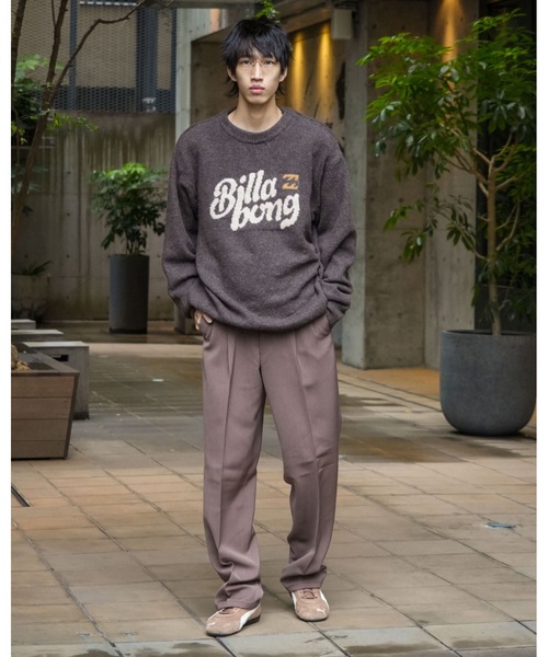 BILLABONG（ビラボン）の「BILLABONG メンズ CREW NECK セーター 【2025年秋冬モデル】 @autumn /ビラボンロゴスフレヤーンニットセーター（ニット/セーター・メンズ・ブラウン/ブルー/クリーム・LARGE/X-LARGE/MEDIUM）」の19枚目の写真