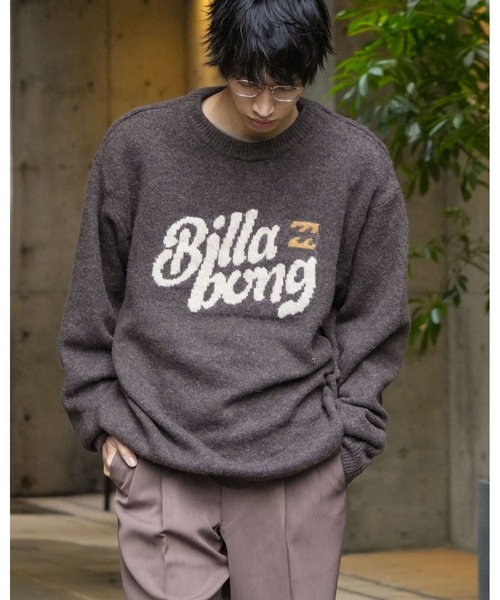 BILLABONG（ビラボン）の「BILLABONG メンズ CREW NECK セーター 【2025年秋冬モデル】 @autumn /ビラボンロゴスフレヤーンニットセーター（ニット/セーター・メンズ・ブラウン/ブルー/クリーム・LARGE/X-LARGE/MEDIUM）」の22枚目の写真