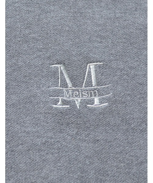 MEISM（ミズム）の「[MEISM by Re:EDIT][2025AW PRE ORDER]ワンポイント刺繍ロゴエンブレムニットトップス（ニット/セーター・レディース・グレー/アイボリー/ブラック・LARGE/MEDIUM）」の10枚目の写真