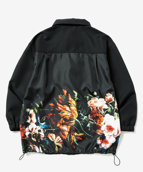 rehacer(レアセル)の「rehacer : Botanical Coach Jacket / ボタニカルコーチジャケット(ブルゾン・メンズ・ブラック・LARGE/MEDIUM/SMALL)」の10枚目の写真