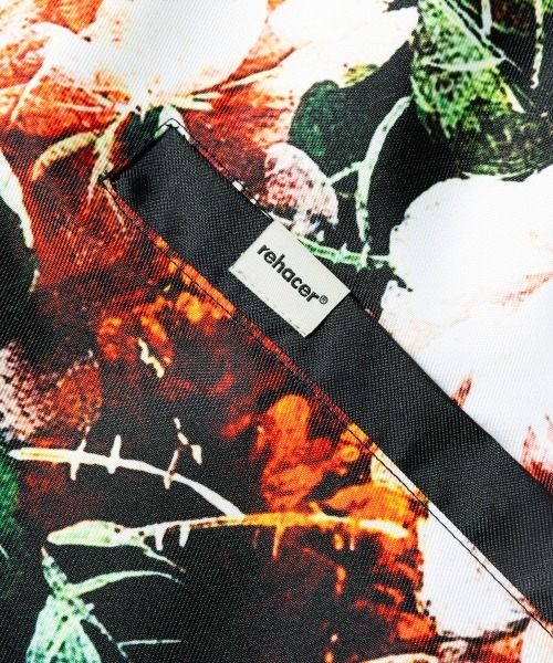 rehacer(レアセル)の「rehacer : Botanical Coach Jacket / ボタニカルコーチジャケット(ブルゾン・メンズ・ブラック・LARGE/MEDIUM/SMALL)」の14枚目の写真