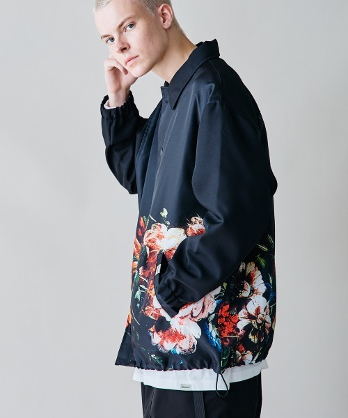 rehacer(レアセル)の「rehacer : Botanical Coach Jacket / ボタニカルコーチジャケット(ブルゾン・メンズ・ブラック・LARGE/MEDIUM/SMALL)」の19枚目の写真