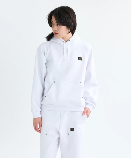 RVCA(ルーカ)の「RVCA レディース RECESSION HOODIE パーカー 【2025年秋冬モデル】 @autumn/ルーカプルオーバーパーカー・フーディー(パーカー・レディース・ホワイト/ブラック/ブルー系その他・SMALL/MEDIUM)」の12枚目の写真