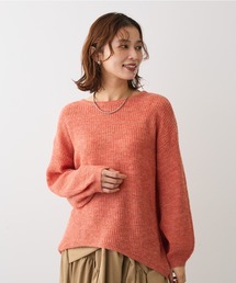 シアー」に該当するトップス（オレンジ/橙色系）ファッション