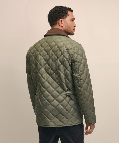 BROOKS BROTHERS（ブルックスブラザーズ）の「ポリエステル　キルティング　ウォーキングコート（その他アウター・メンズ・オリーブ・SMALL/X-LARGE/MEDIUM/LARGE）」の2枚目の写真