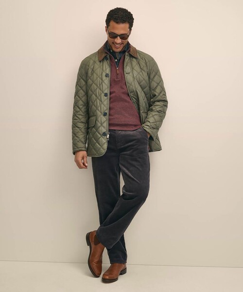 BROOKS BROTHERS（ブルックスブラザーズ）の「ポリエステル　キルティング　ウォーキングコート（その他アウター・メンズ・オリーブ・SMALL/X-LARGE/MEDIUM/LARGE）」の12枚目の写真