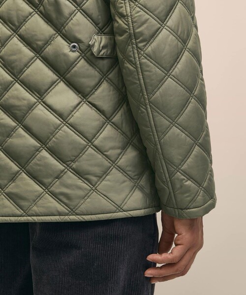 BROOKS BROTHERS（ブルックスブラザーズ）の「ポリエステル　キルティング　ウォーキングコート（その他アウター・メンズ・オリーブ・SMALL/X-LARGE/MEDIUM/LARGE）」の10枚目の写真