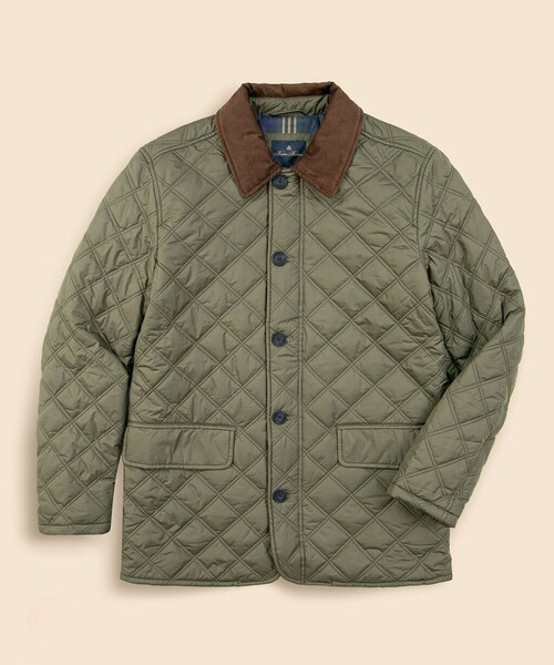 BROOKS BROTHERS（ブルックスブラザーズ）の「ポリエステル　キルティング　ウォーキングコート（その他アウター・メンズ・オリーブ・SMALL/X-LARGE/MEDIUM/LARGE）」の8枚目の写真