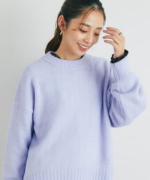 un dix cors | ヤクライククルーネックニット(ニット/セーター)