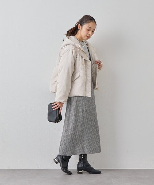 un dix cors（アンディコール）の「ヤクライククルーネックニット（ニット/セーター・レディース・ブラック/グレー/グリーン/パープル/ピンク/ホワイト・FREE）」の10枚目の写真