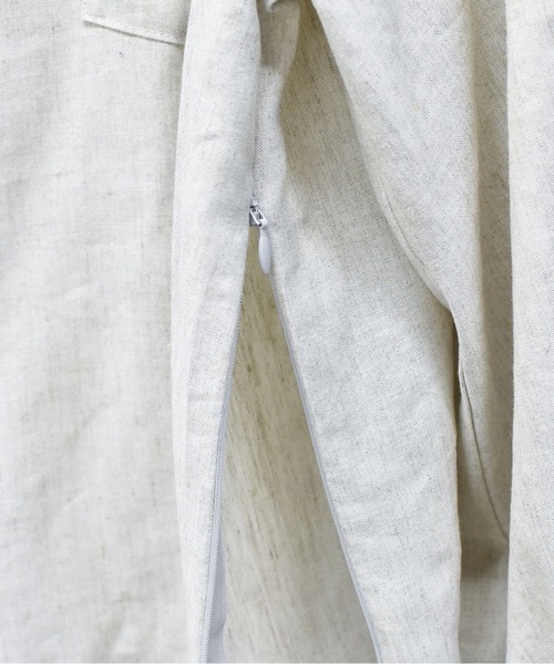 STOF(ストフ)の「PEDESTRIAN STAND COLLAR SHIRT(シャツ/ブラウス・メンズ・ブラック/ナチュラル・S/M)」の19枚目の写真