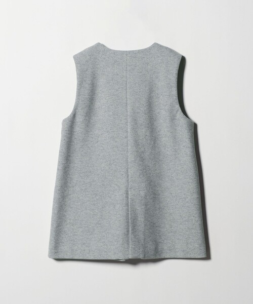 A DAY IN THE LIFE UNITED ARROWS(アデイインザライフユナイテッドアローズ)の「ニットメルトン ミドルジレ <A DAY IN THE LIFE>(ベスト・レディース・ブラック/ダークグレー/ベージュ/ライトグレー・FREE)」の21枚目の写真