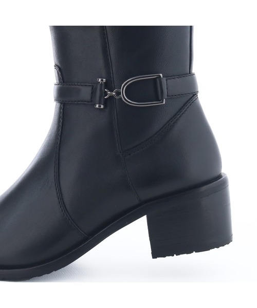 あしながおじさん（アシナガオジサン）の「防滑｜ストレッチロングブーツ　2810603（ブーツ・レディース・ダークブラウン/ブラック・22.5cm/23cm/23.5cm/24cm/24.5cm）」の17枚目の写真