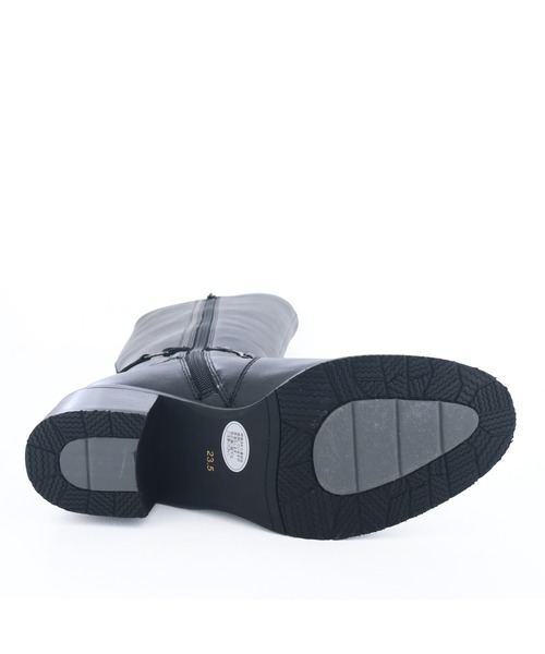 あしながおじさん（アシナガオジサン）の「防滑｜ストレッチロングブーツ　2810603（ブーツ・レディース・ダークブラウン/ブラック・22.5cm/23cm/23.5cm/24cm/24.5cm）」の18枚目の写真