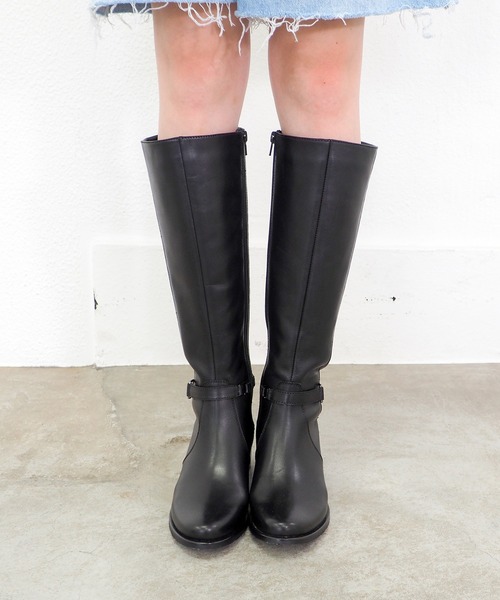 あしながおじさん（アシナガオジサン）の「防滑｜ストレッチロングブーツ　2810603（ブーツ・レディース・ダークブラウン/ブラック・22.5cm/23cm/23.5cm/24cm/24.5cm）」の19枚目の写真