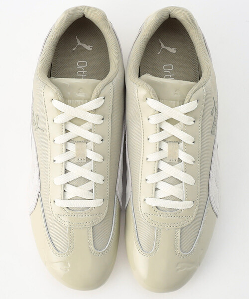 PUMA(プーマ)の「PUMA/プーマ 販路限定 SPEEDCAT PATENT【25.0-28.0cm】(スニーカー・メンズ・ベージュ・7/9/10/8)」の2枚目の写真