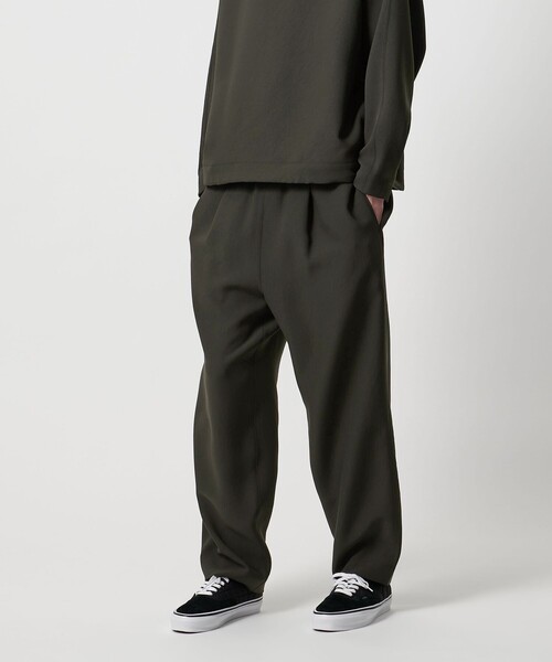 UNITED ARROWS & SONS by DAISUKE OBANA（ユナイテッドアローズアンドサンズバイダイスケオバナ）の「＜D.O UNITED ARROWS BY DAISUKE OBANA＞+10 1P WD/TPD PANTS/ワイドパンツ（その他パンツ・メンズ・ブラック/オリーブ・XL/M/L/S）」の7枚目の写真