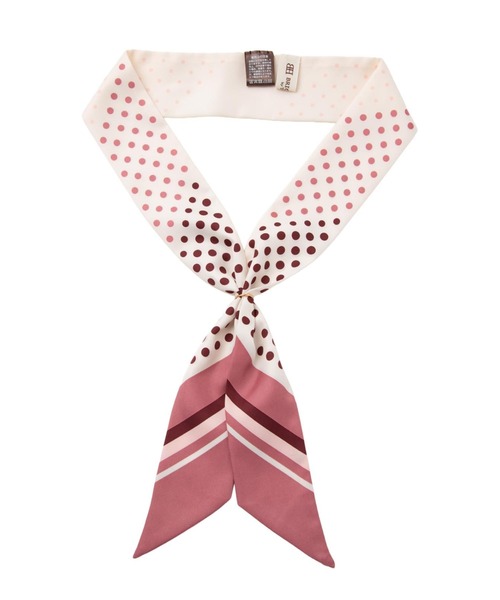 TOKYO SHIRTS(トウキョウシャツ)の「リング付き プリントスカーフ(バンダナ/スカーフ・レディース・パープル/ネイビー/ピンク/ブルー/ブラック・FREE)」の22枚目の写真