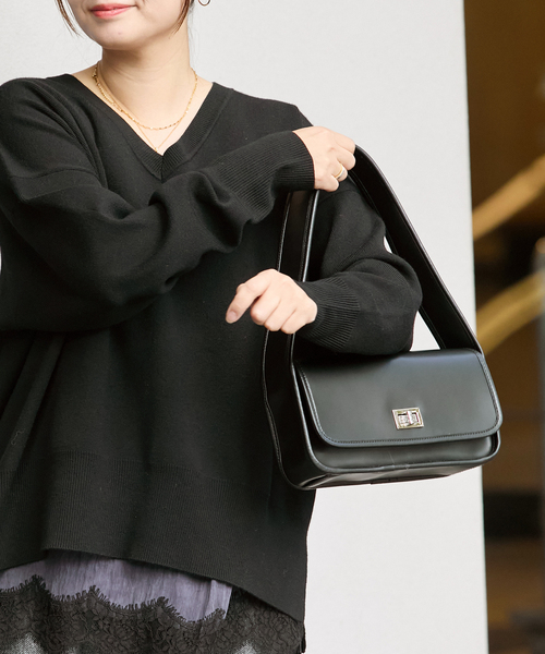 STEPHEN（ステファン）の「【STEPHEN/ステファン】カナグツキショルダーBAG（ショルダーバッグ・レディース・ブラウン/ブラック・FREE）」の5枚目の写真