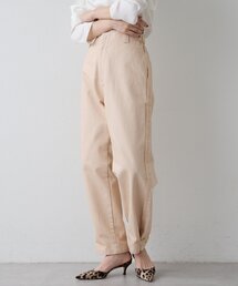 Whim Gazette 【GEMINI】 テーパードパンツ 38 ベージュ Whim Gazette 【GEMINI】 テーパードパンツ 38 ベージュ Whim