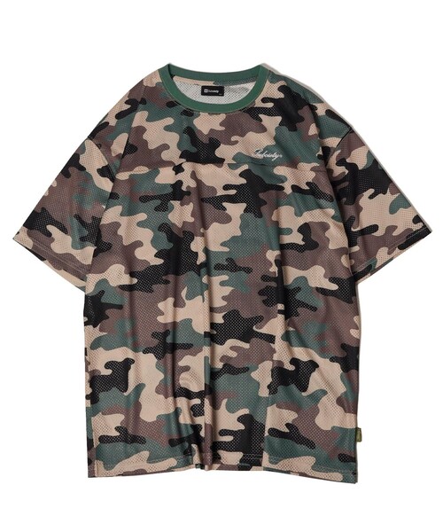 Subciety(サブサエティ)の「Foot ball shirt(Tシャツ/カットソー・メンズ・ブラック/マルチ/カモフラージュ・SMALL/MEDIUM/LARGE/X-LARGE)」の15枚目の写真