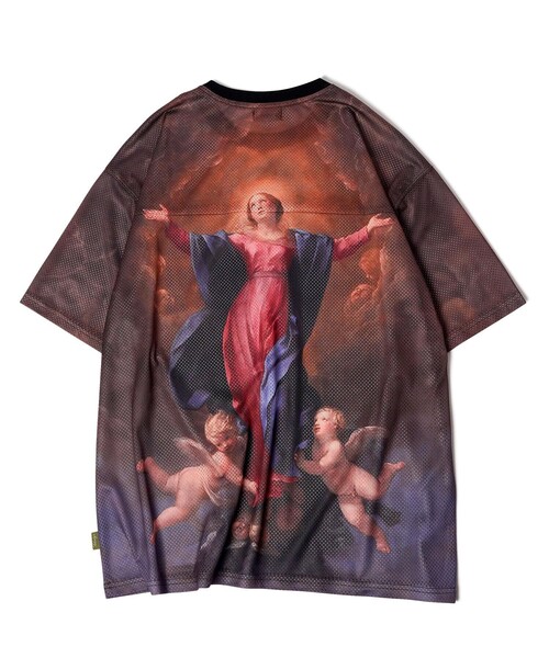 Subciety(サブサエティ)の「Foot ball shirt(Tシャツ/カットソー・メンズ・ブラック/マルチ/カモフラージュ・SMALL/MEDIUM/LARGE/X-LARGE)」の19枚目の写真
