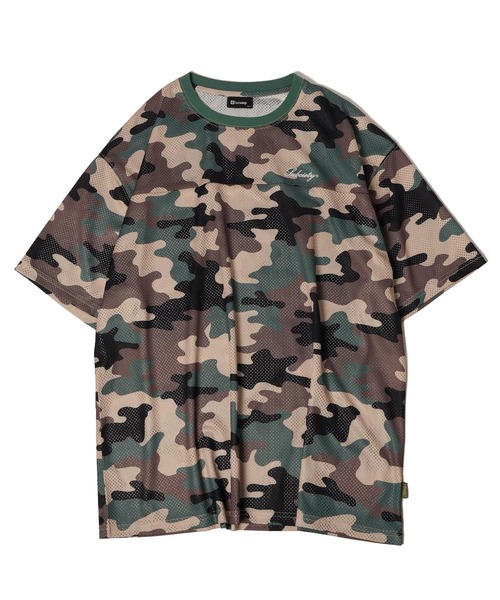 Subciety(サブサエティ)の「Foot ball shirt(Tシャツ/カットソー・メンズ・ブラック/マルチ/カモフラージュ・SMALL/MEDIUM/LARGE/X-LARGE)」の7枚目の写真