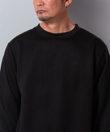 BAYBLO（ベイブロ）の「(SA) ダイヤ キルティング 無地 トレーナー（スウェット）」